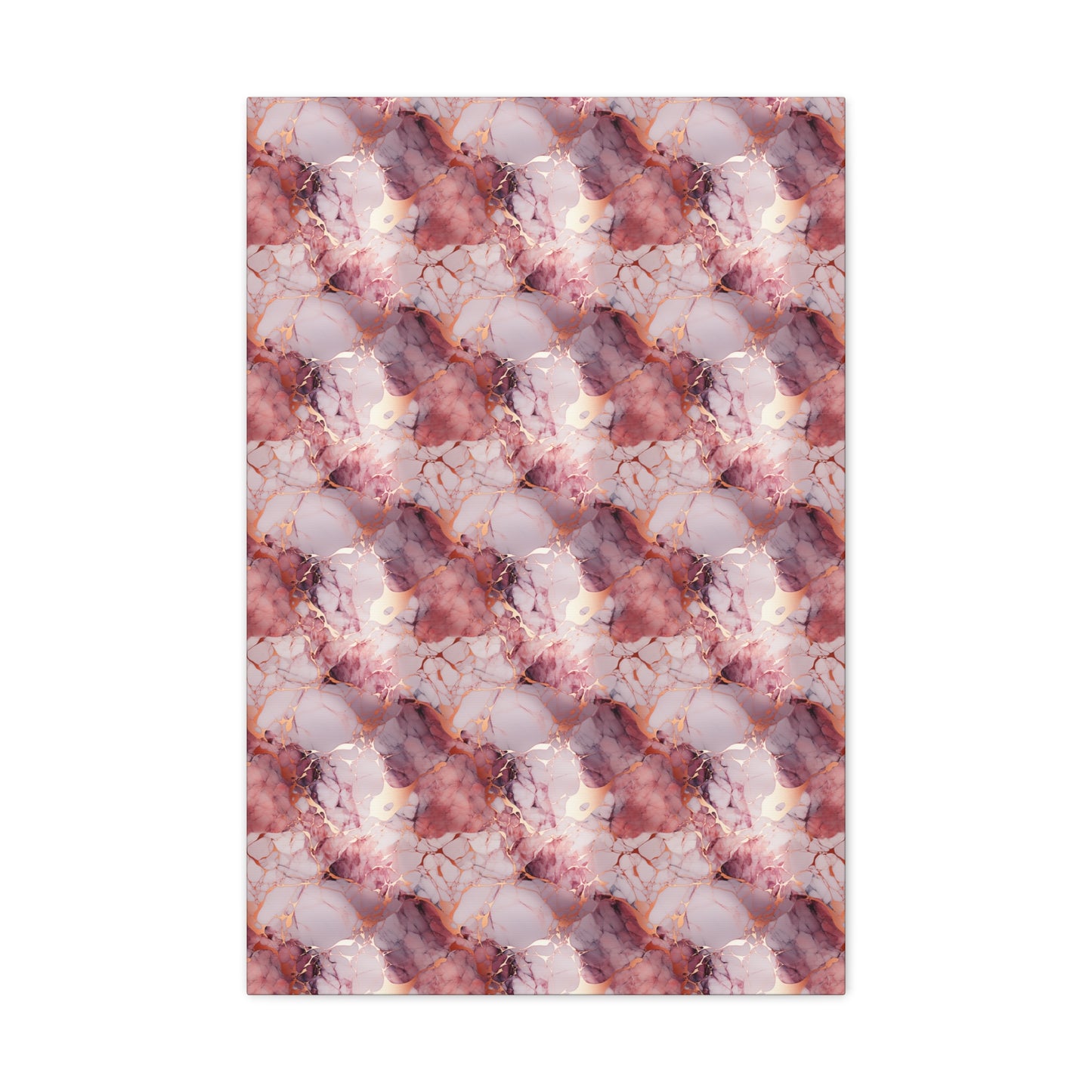 Rose Gold Marble Canvas Gallery Wrap