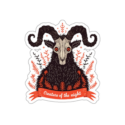 Creature of the Night Die-Cut Stickers