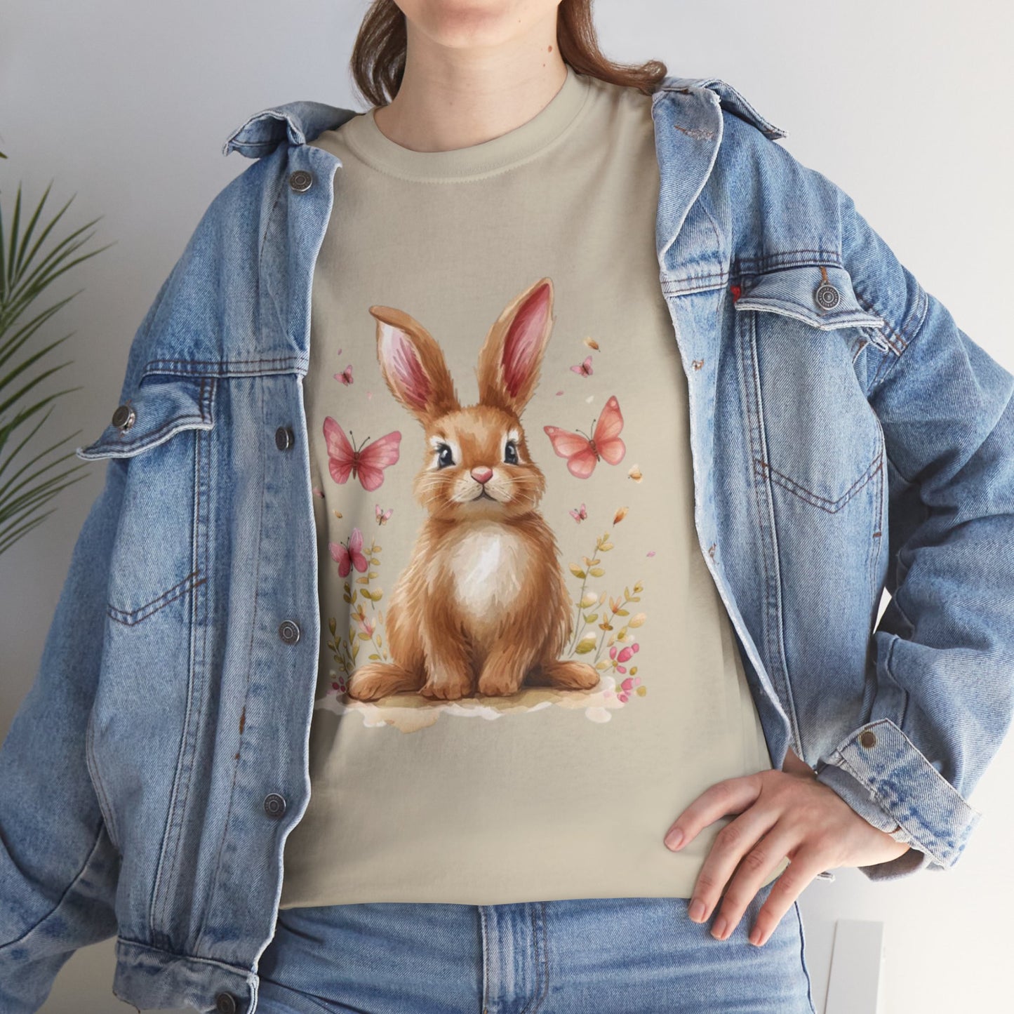 Easter Bunny Unisex Heavy Cotton Tee
