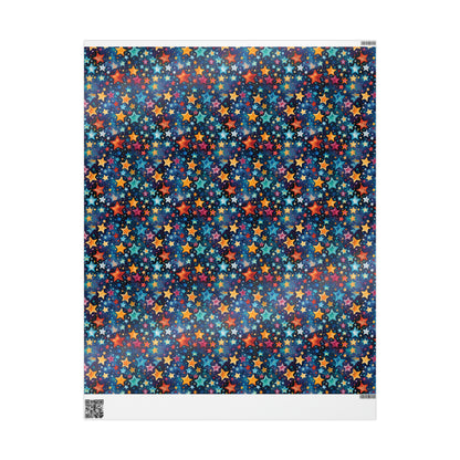 Shining Stars Wrapping Papers