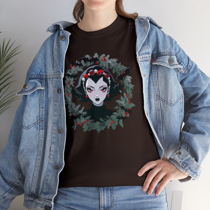 Vampire Wreath Unisex Heavy Cotton Tee