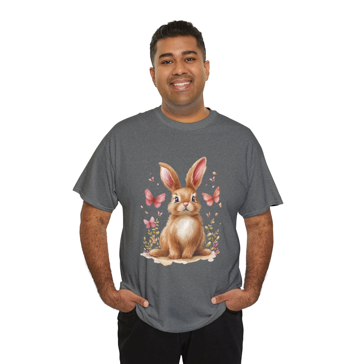 Easter Bunny Unisex Heavy Cotton Tee