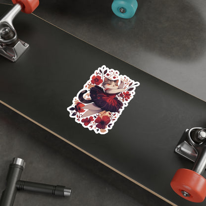Ballet Cat Die-Cut Stickers