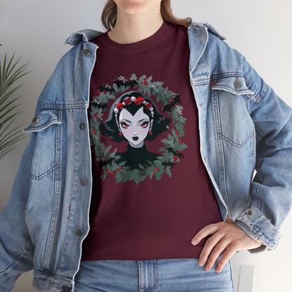 Vampire Wreath Unisex Heavy Cotton Tee