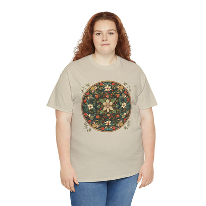 Druidic Mandala Unisex Heavy Cotton Tee