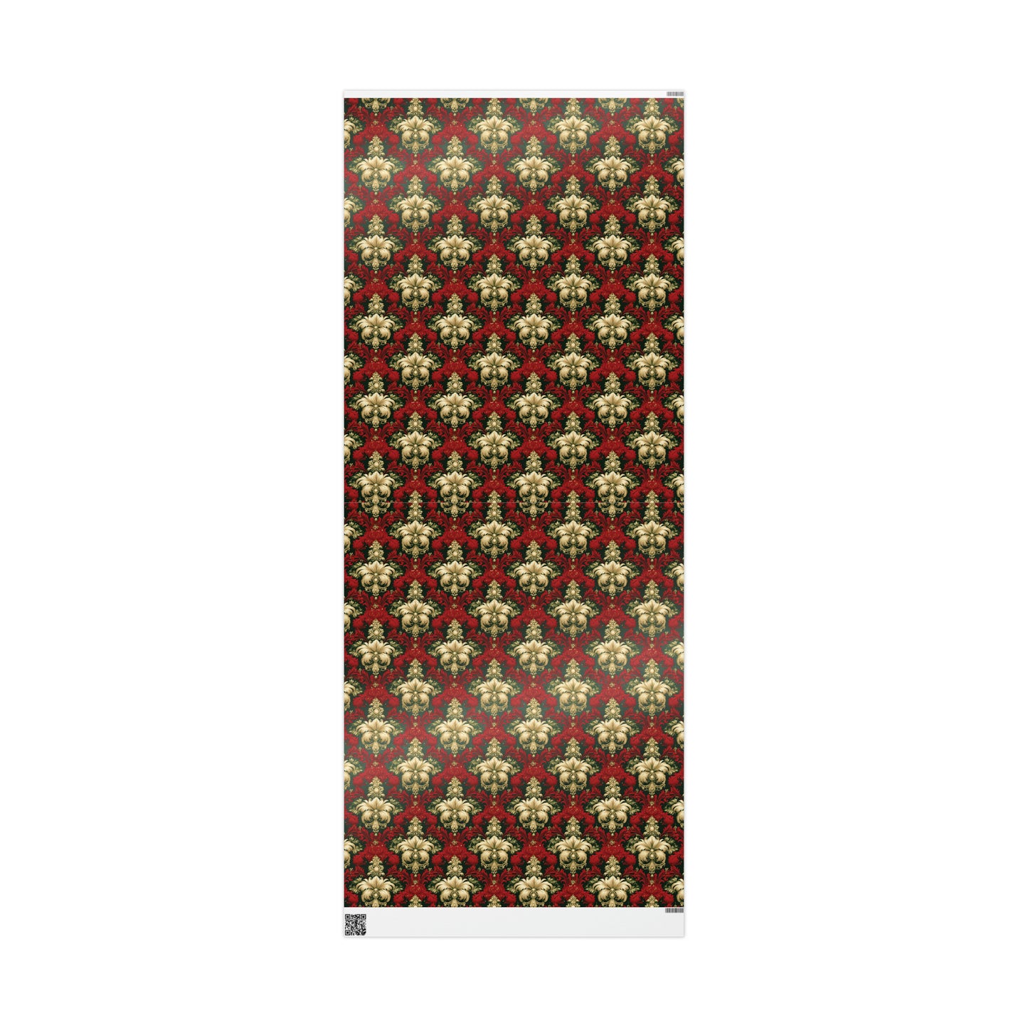 Christmas Damask Wrapping Papers