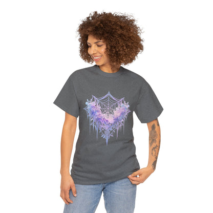 Web Heart Unisex Heavy Cotton Tee