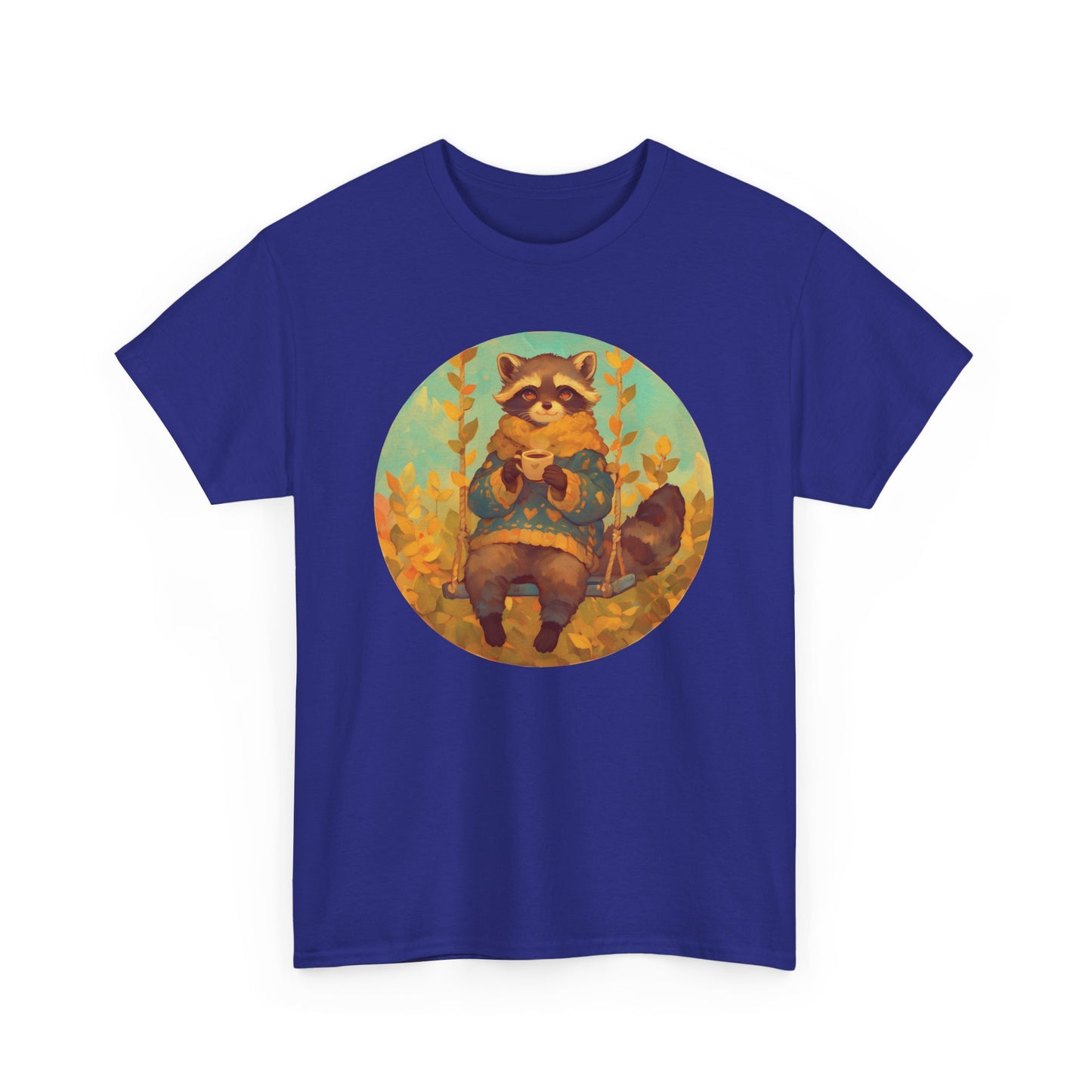 Cocoa Raccoon Unisex Heavy Cotton Tee
