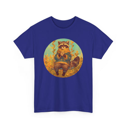 Cocoa Raccoon Unisex Heavy Cotton Tee