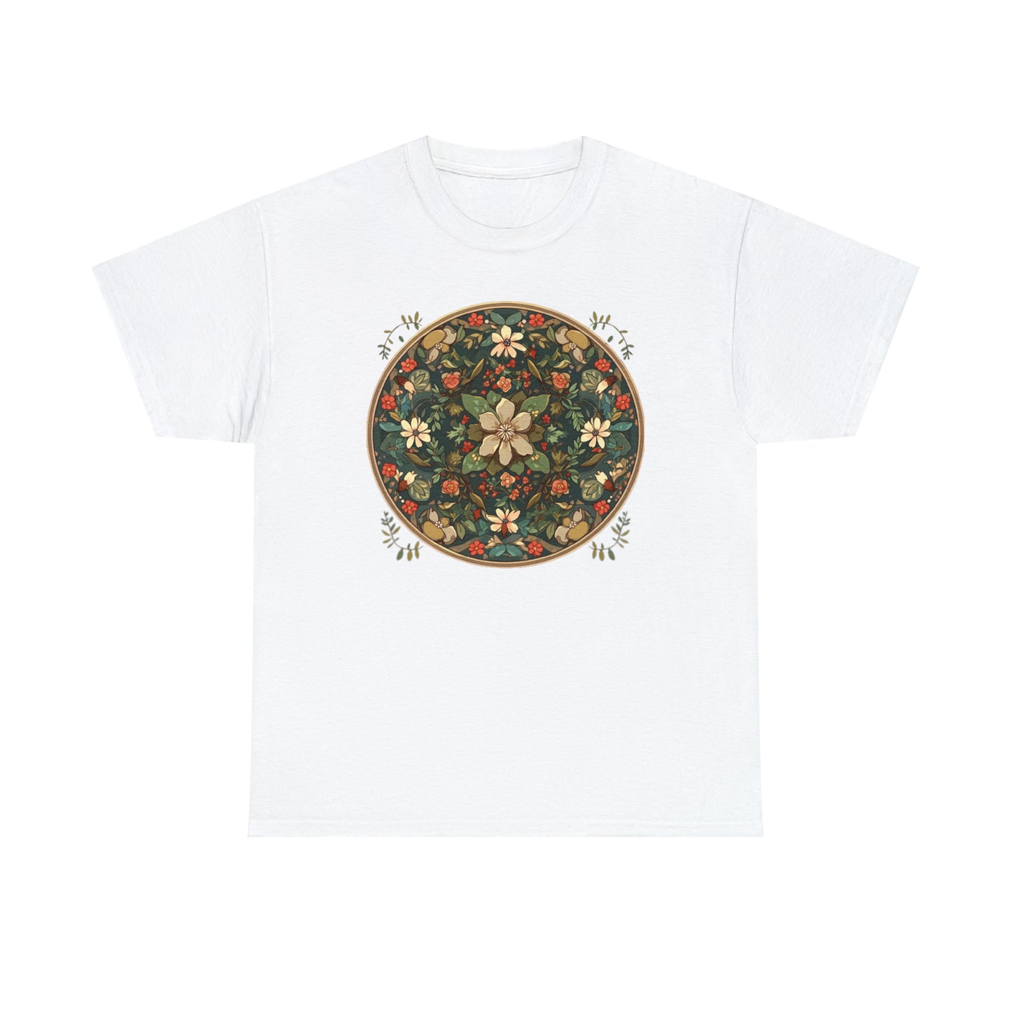 Druidic Mandala Unisex Heavy Cotton Tee