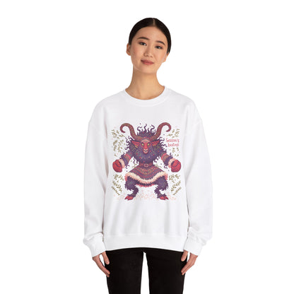 Season's Beatings (Krampus) Unisex Heavy Blend™ Crewneck Sweatshirt