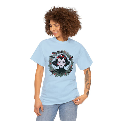Vampire Wreath Unisex Heavy Cotton Tee