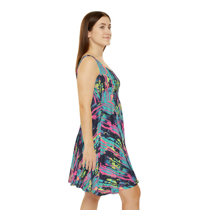 Acid Rain Women's Skater Dress (AOP)