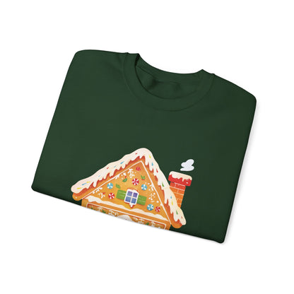 Gingerbread House Unisex Heavy Blend™ Crewneck Sweatshirt