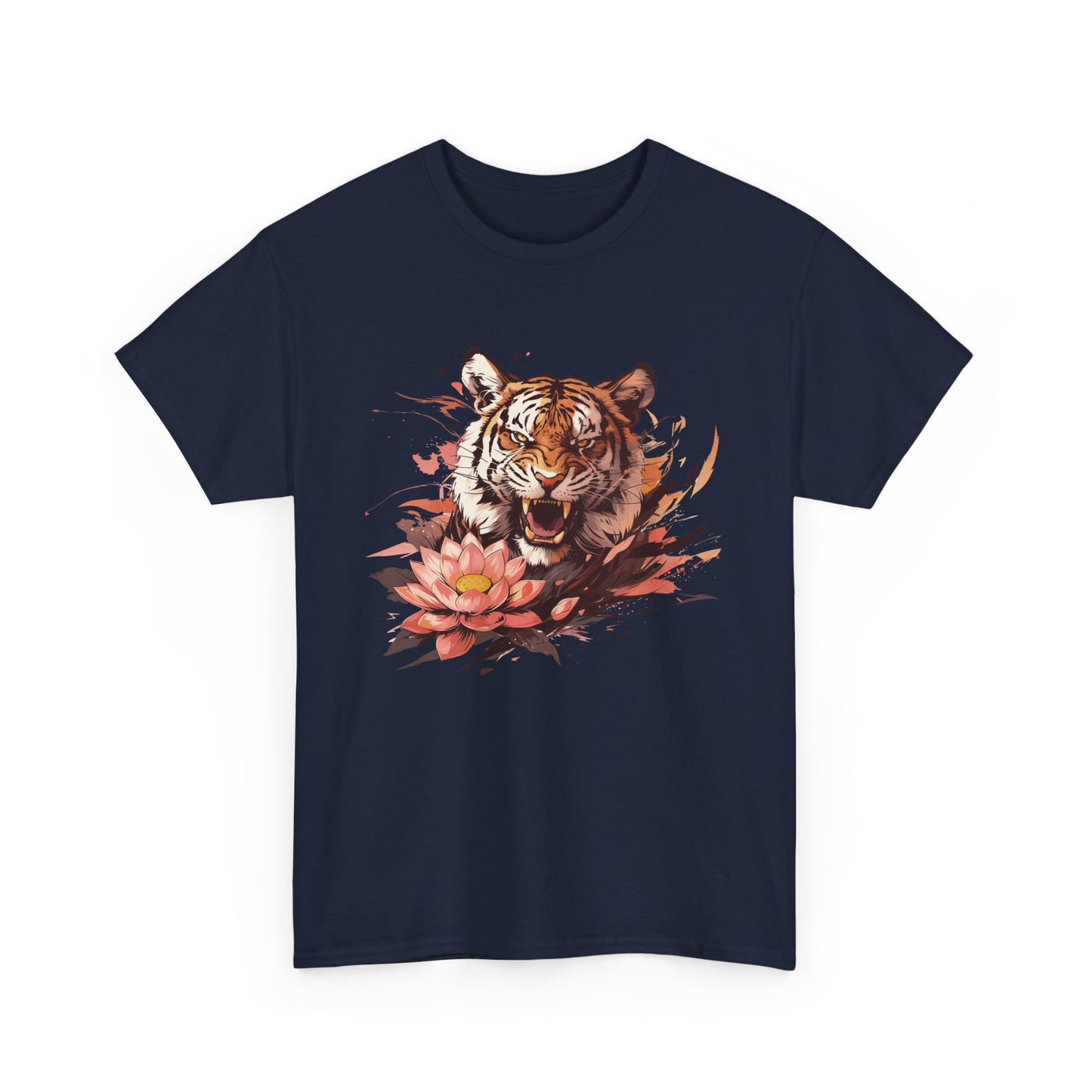 Lotus Tiger Unisex Heavy Cotton Tee
