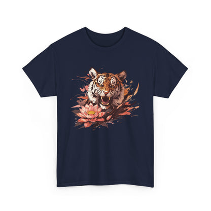 Lotus Tiger Unisex Heavy Cotton Tee