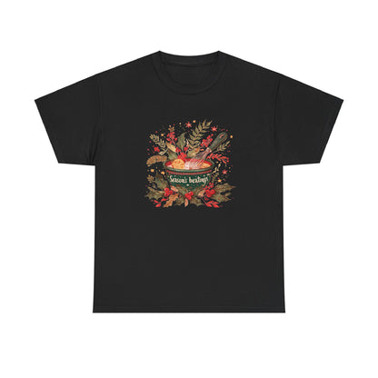 Season's Beatings (Baking) Unisex Heavy Cotton Tee