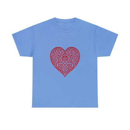 Celtic Heart Unisex Heavy Cotton Tee