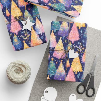 Whimsical Trees Wrapping Papers