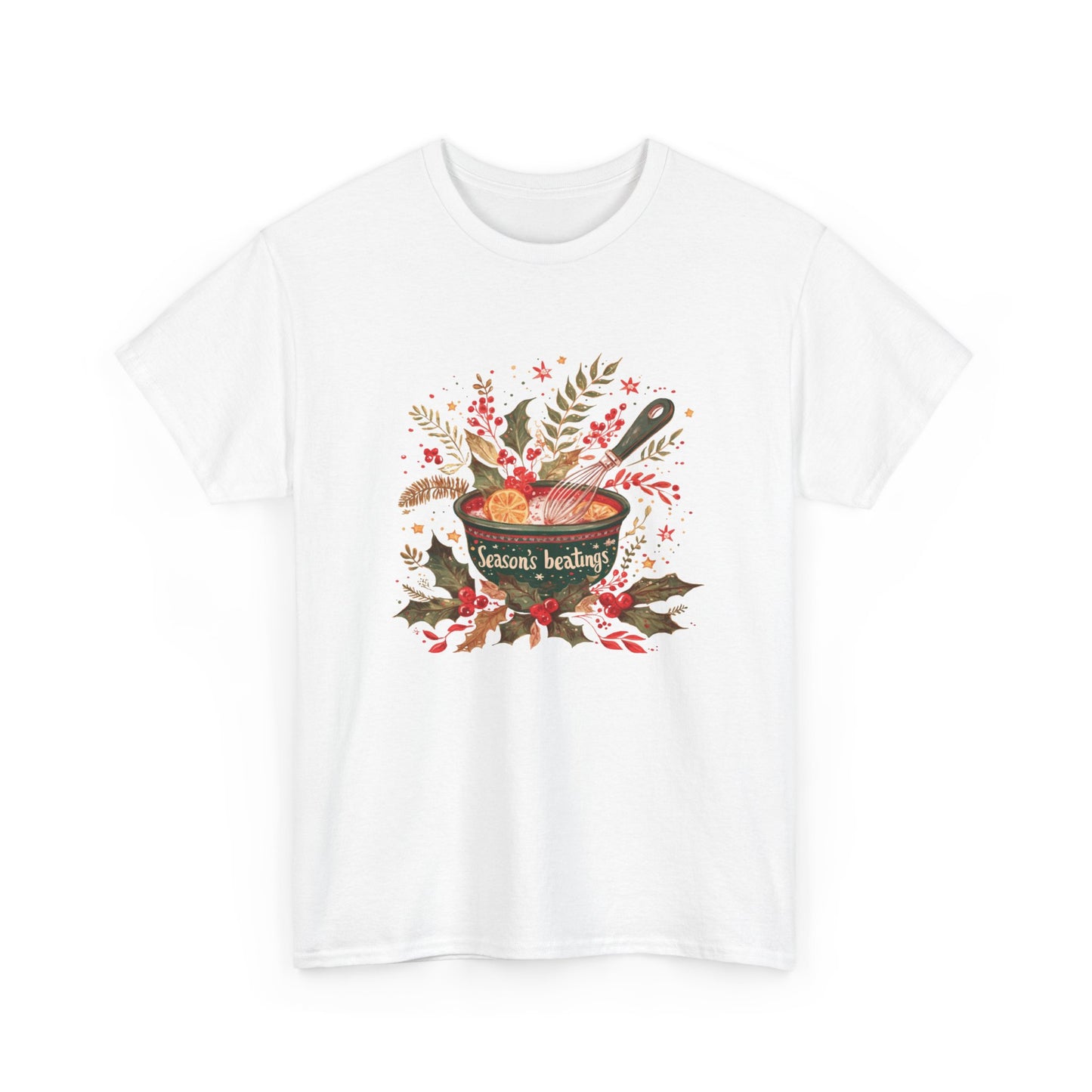 Season's Beatings (Baking) Unisex Heavy Cotton Tee