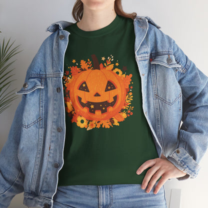 Jack-O-Lantern Unisex Heavy Cotton Tee