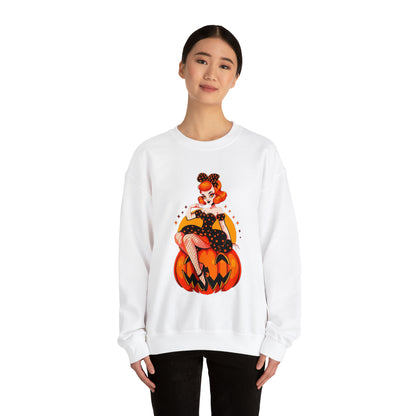 Pumpkin Pinup Unisex Heavy Blend™ Crewneck Sweatshirt