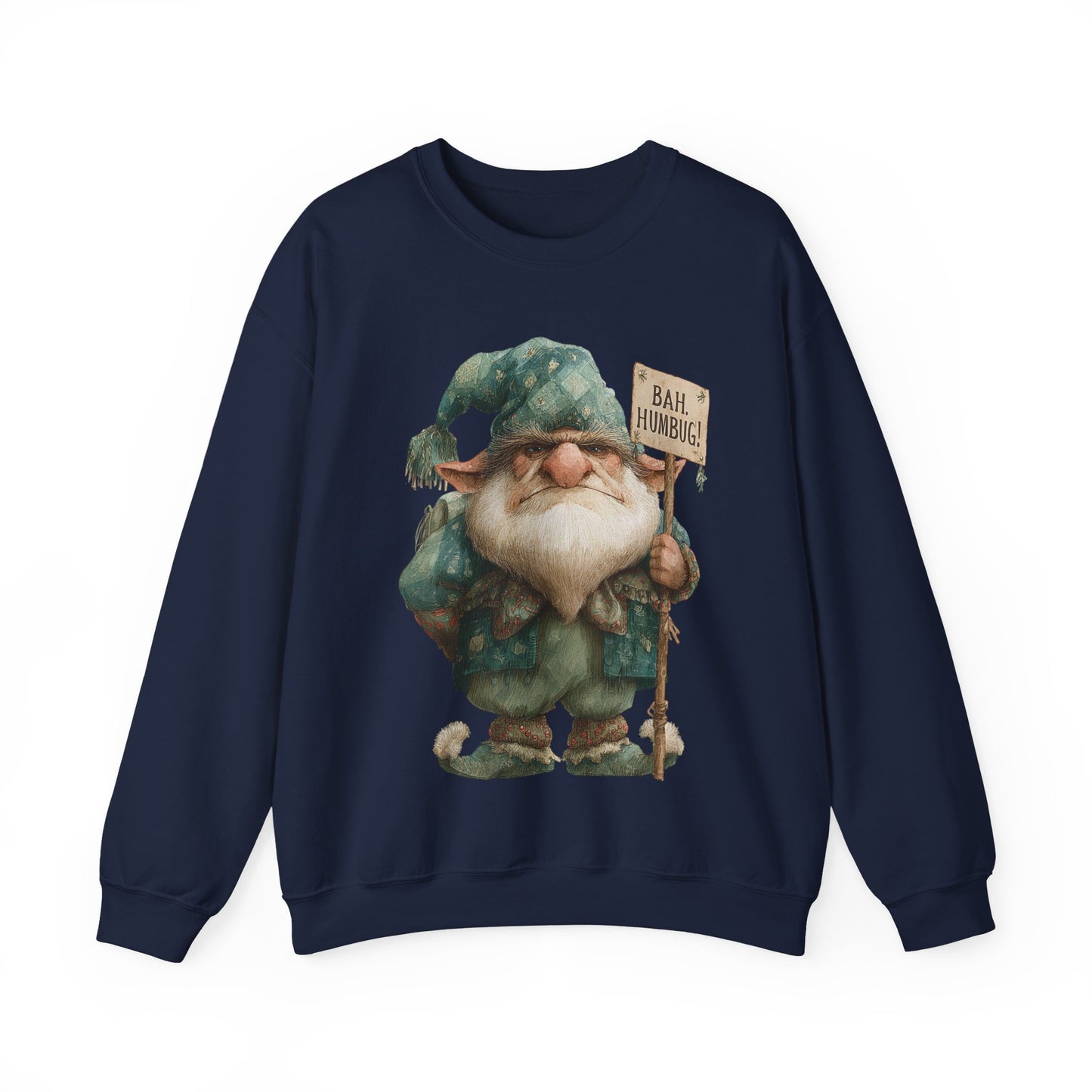 Grumpy Elf Unisex Heavy Blend™ Crewneck Sweatshirt