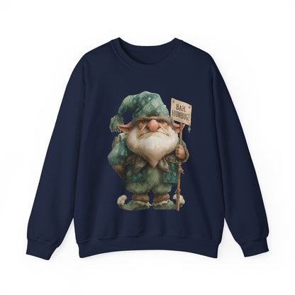 Grumpy Elf Unisex Heavy Blend™ Crewneck Sweatshirt
