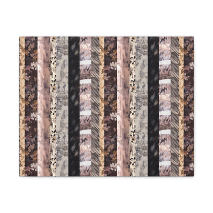 Textured Stripes Canvas Gallery Wrap