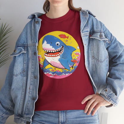 Shark Unisex Heavy Cotton Tee