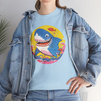 Shark Unisex Heavy Cotton Tee