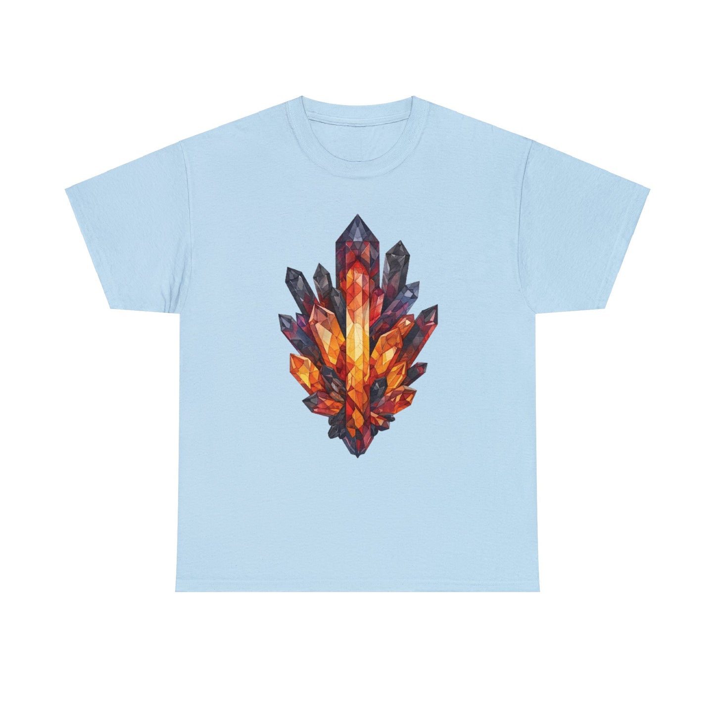 Volcanic Crystal Cluster Unisex Heavy Cotton Tee