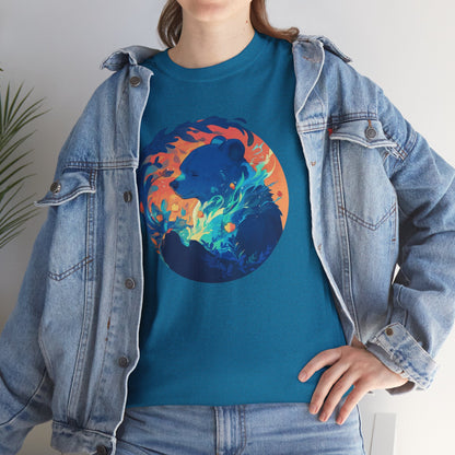 Elemental Bear Unisex Heavy Cotton Tee