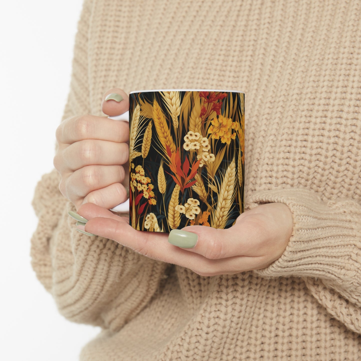 Wheat Ceramic Mug 11oz