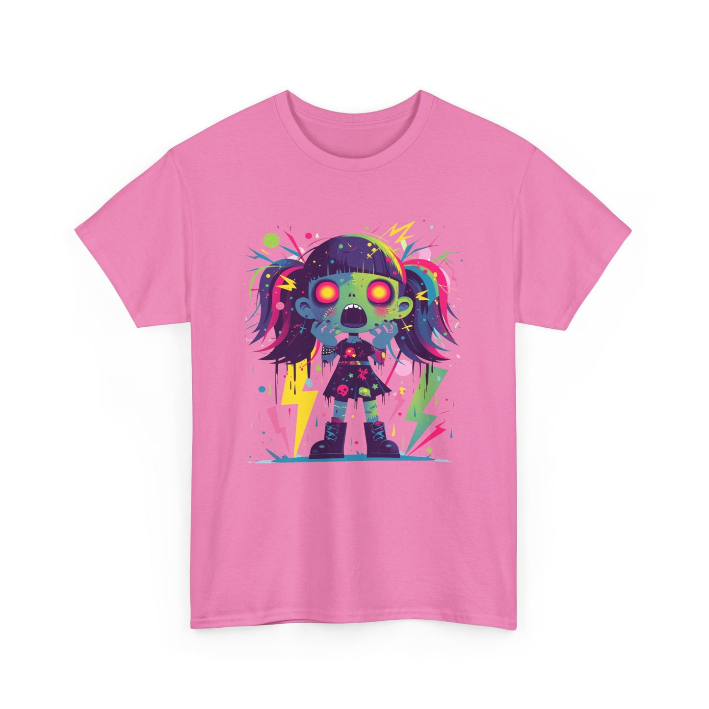 Electrified Zombie Unisex Heavy Cotton Tee