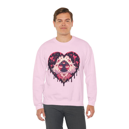 Melty Heart Unisex Heavy Blend™ Crewneck Sweatshirt