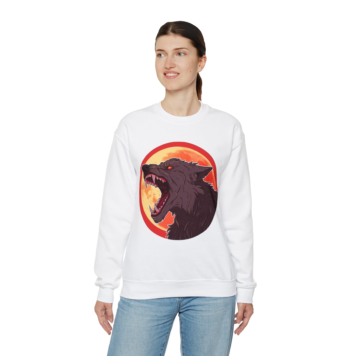 Werewolf Unisex Heavy Blend™ Crewneck Sweatshirt