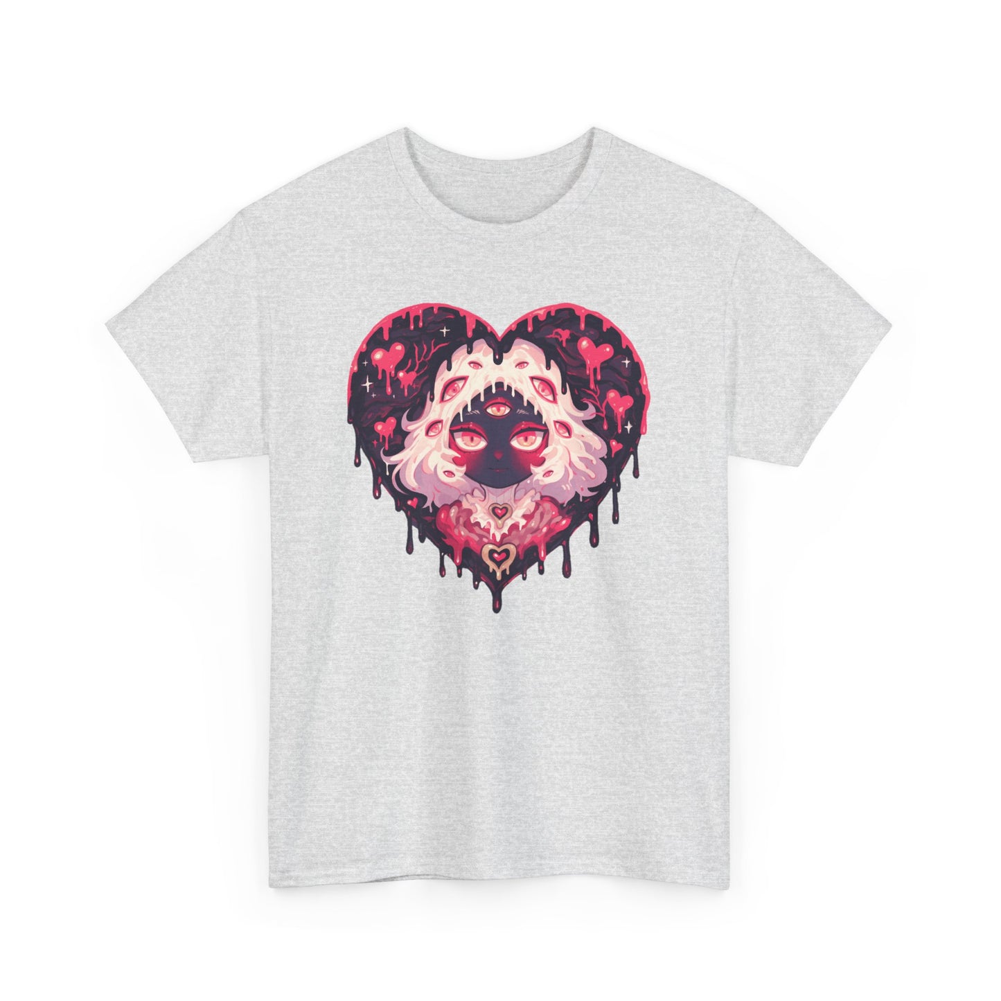 Melty Heart Unisex Heavy Cotton Tee