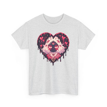 Melty Heart Unisex Heavy Cotton Tee