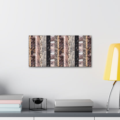 Textured Stripes Canvas Gallery Wrap