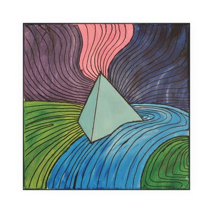 "It All Started Here, Where The Prism Landed" - acrylic art print