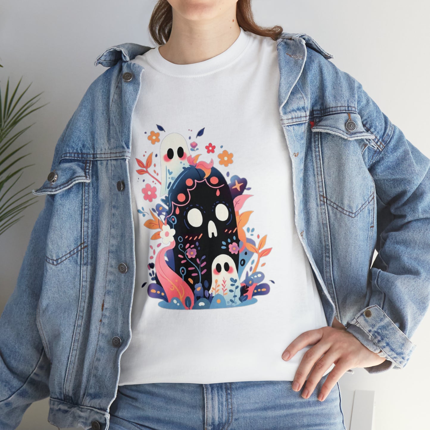 Ghosties Unisex Heavy Cotton Tee