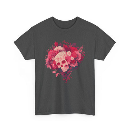 Skull Bouquet Unisex Heavy Cotton Tee