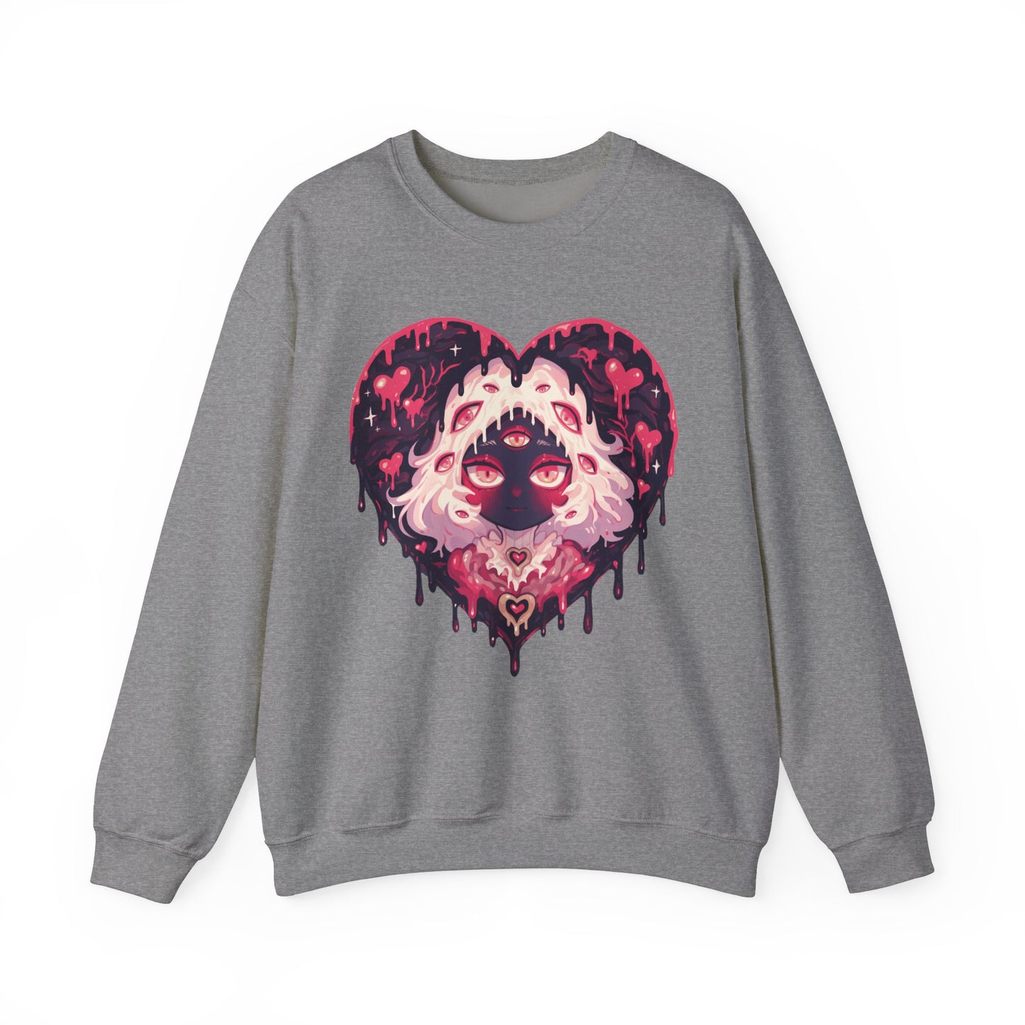 Melty Heart Unisex Heavy Blend™ Crewneck Sweatshirt