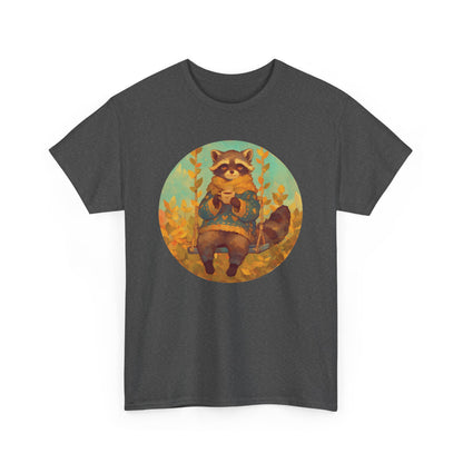 Cocoa Raccoon Unisex Heavy Cotton Tee