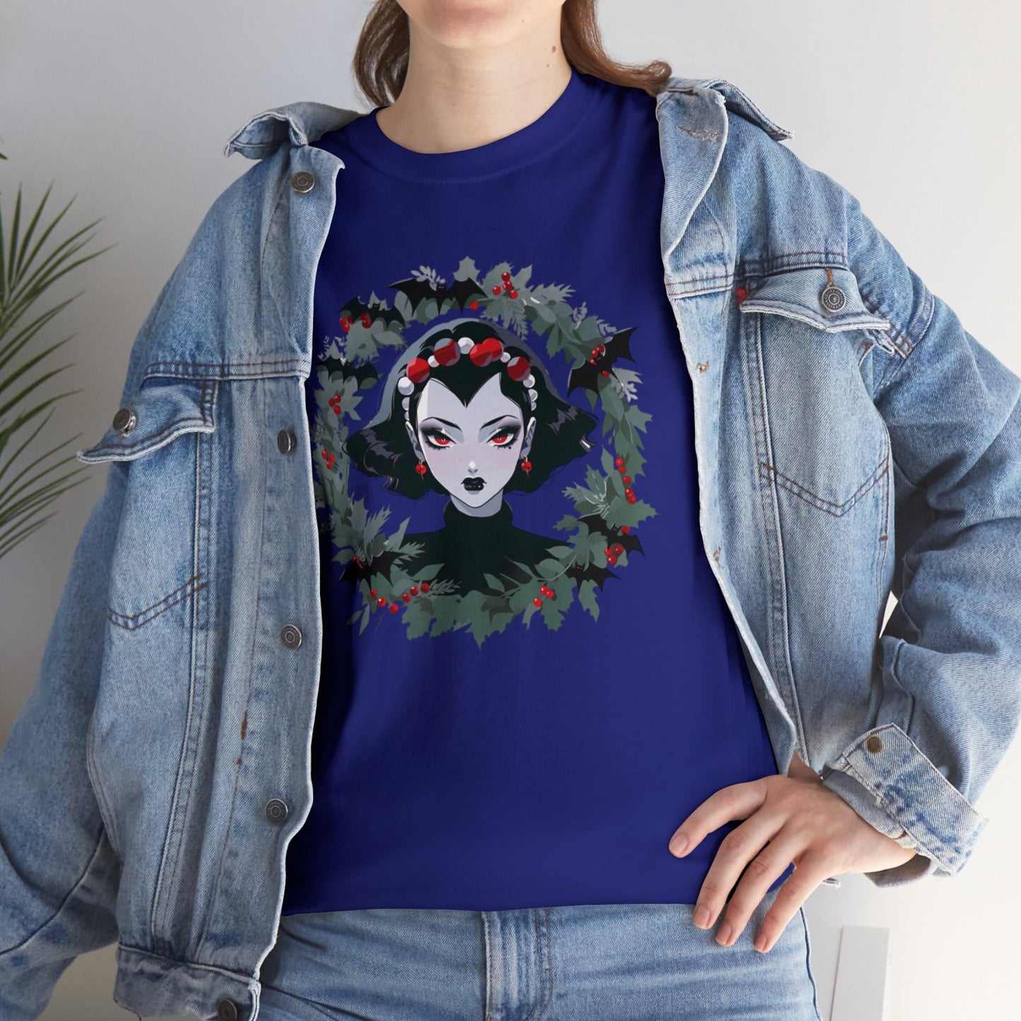 Vampire Wreath Unisex Heavy Cotton Tee