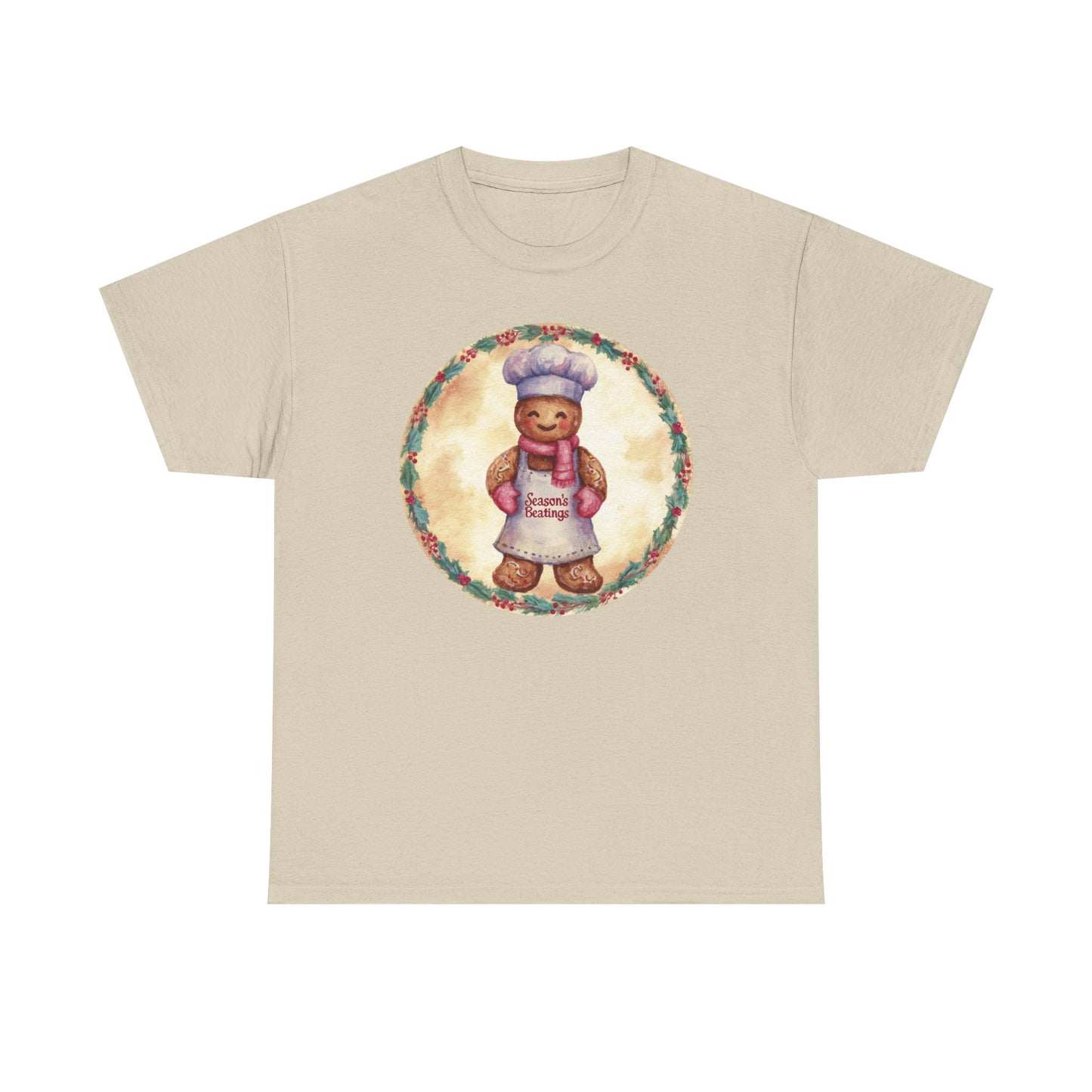 Gingerbread Baker Unisex Heavy Cotton Tee