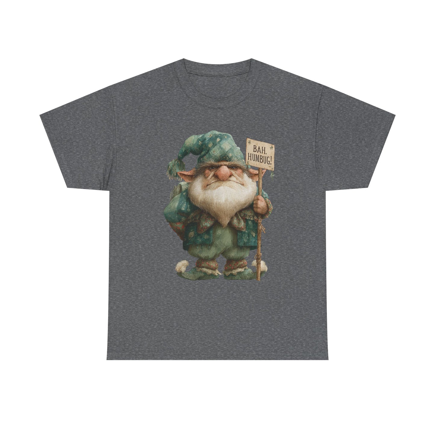 Grumpy Elf Unisex Heavy Cotton Tee