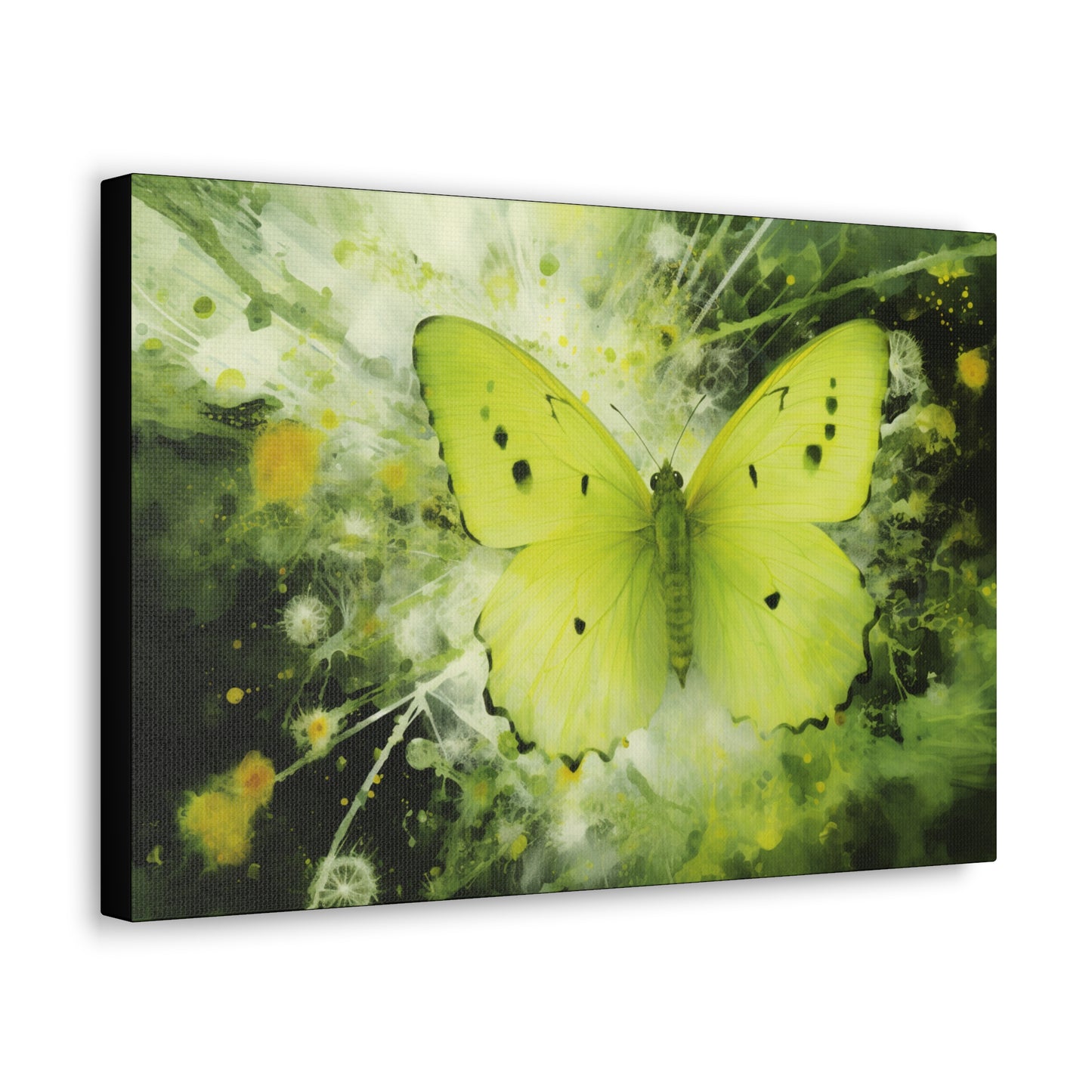Toxic Butterfly Canvas Gallery Wrap