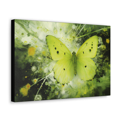 Toxic Butterfly Canvas Gallery Wrap